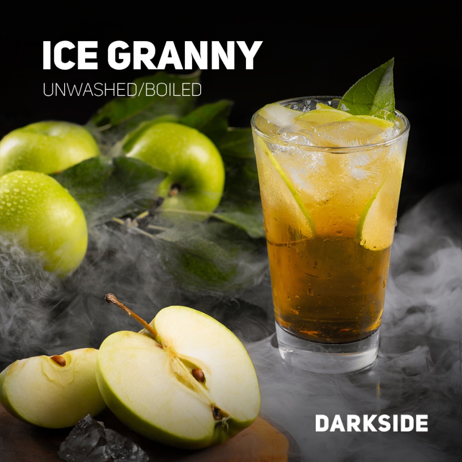 Darkside Core Ice Granny (Ледяное зелёное яблоко), 100 г