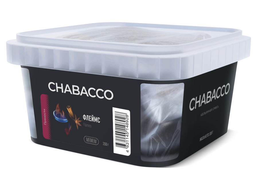 Chabacco Medium Flames (Флэймс), 200 гр