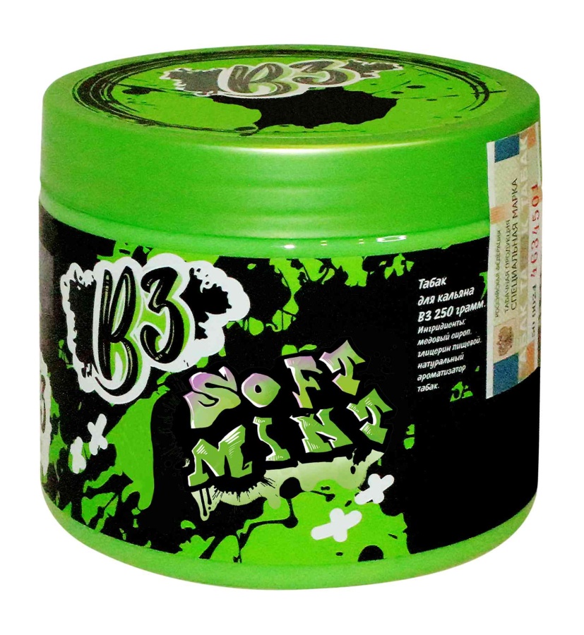 B3 Soft Mint (Чистая Зелёная Мята), 250 гр
