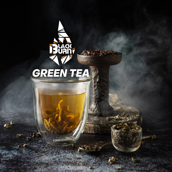 Табак для кальяна Black Burn со вкусом Green Tea (Зеленый Чай)