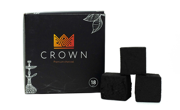 Уголь для кальяна Crown 18