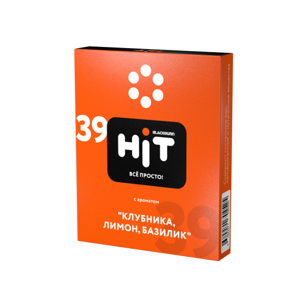 Black Burn HiT Клубника, лимон, базилик, 30 гр