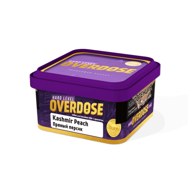 Overdose Kashmir Peach (Пряный персик), 200 гр