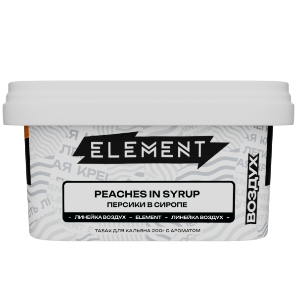 Element Воздух Персики в сиропе (Peaches in Syrup), 200 гр