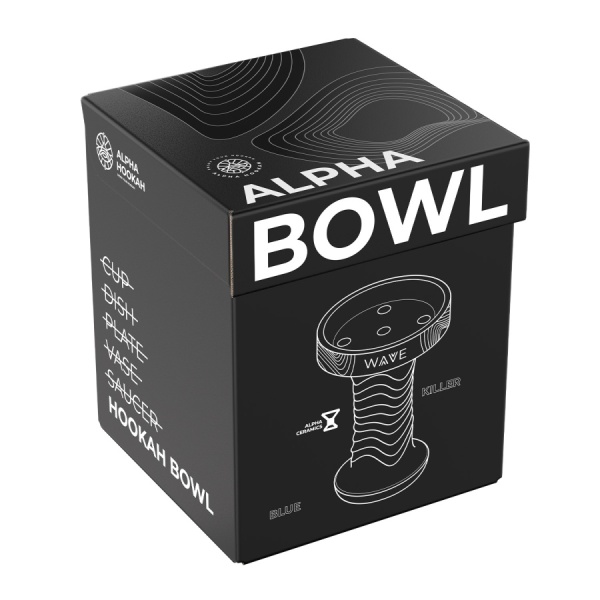 Чаша ALPHA BOWL - Wave killer (Arctic Blue)