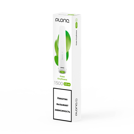Plonq PLUS (до 1500 затяжек) вкус Киви Клубника