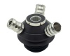 Кальян Coilovers Micro Анодированный Черный/Камуфляж