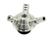 Кальян Coilovers Mini Пурпурно-золотой сплеш НЕРЖ