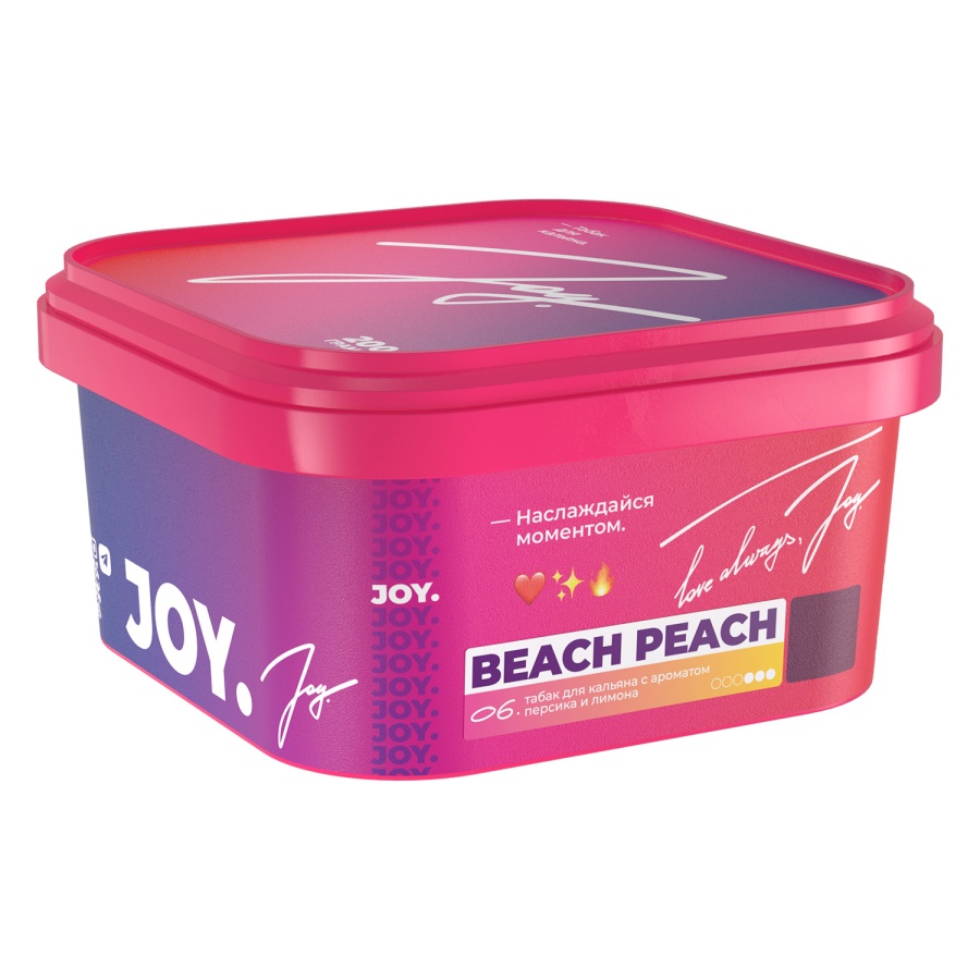 Joy Beach peach (Персик и лимон), 200 гр
