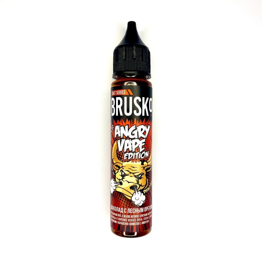 Жидкость Brusko Salt - 5, Шоколад с Лесным орехом, 30 мл
