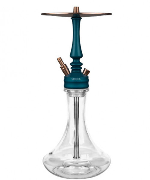 Кальян Hoob Mars Pro Mini Marine blue - Bronze  | Колба Hoob Prima Pro