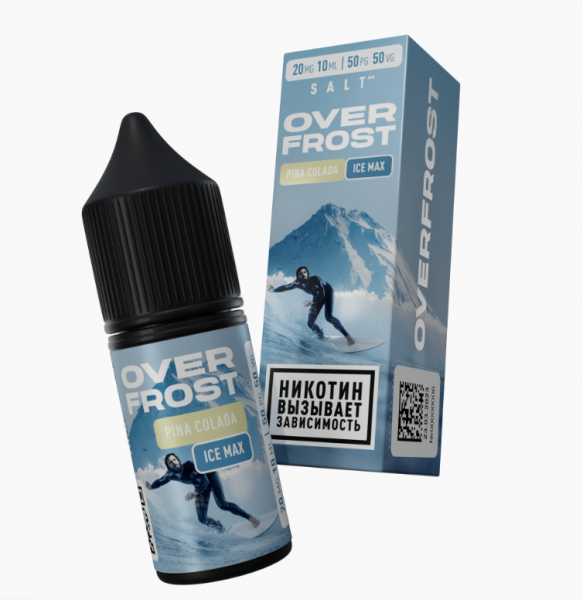 Overfrost Salt 30мл, Pina Colada Ice Max МТ