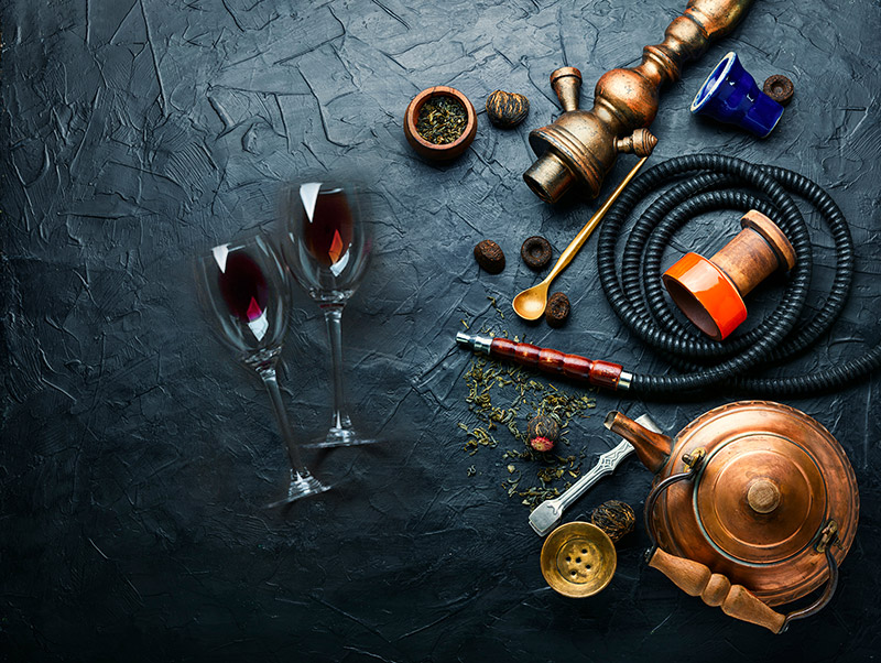 Как правильно сделать кальян на вине