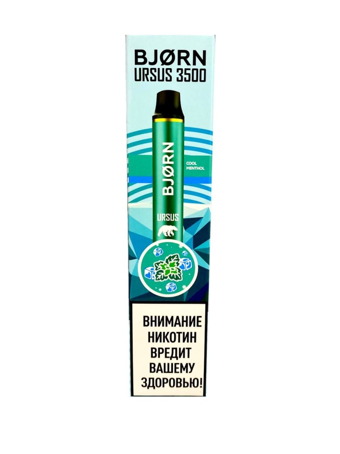 BJORN URSUS 3500 1.8% SE Cool Menthol (Холодный ментол)