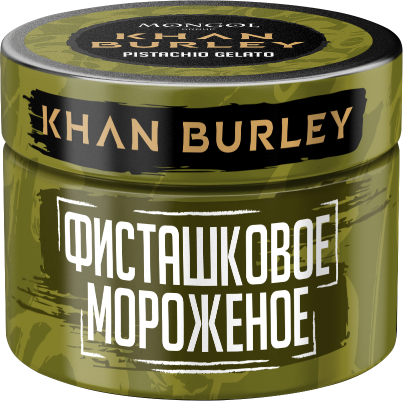 KHAN BURLEY Pistachio Gelato (Фисташки, сливочный крем), 40 гр