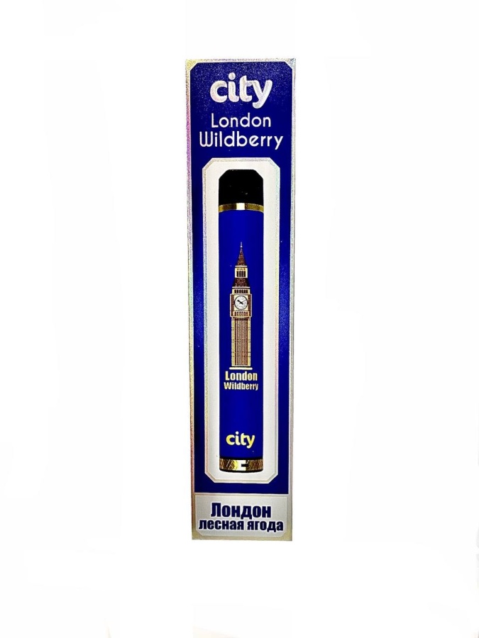 City Highway 0MG 1600 затяжек Salt 0% Лондон - Дикие ягоды