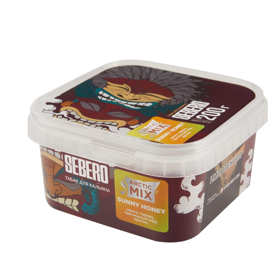 Sebero Arctic Mix Sunny Honey (Манго, тархун, гречишный мёд, арктик), 200 гр