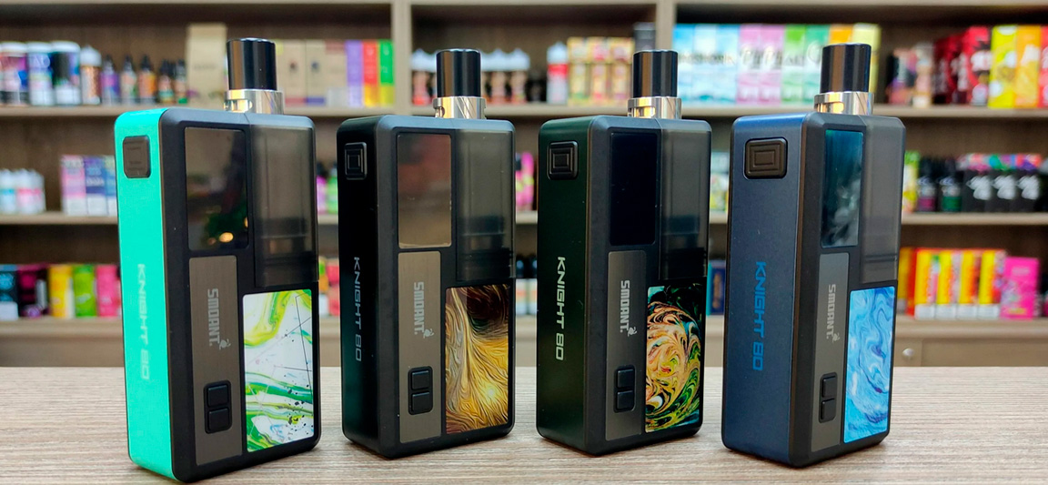 Все виды POD-ов Smoant. Сравнение, какой лучше выбрать?