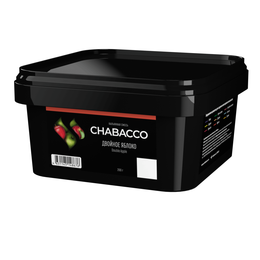 Chabacco Medium Double Apple (Двойное Яблоко), 200 гр