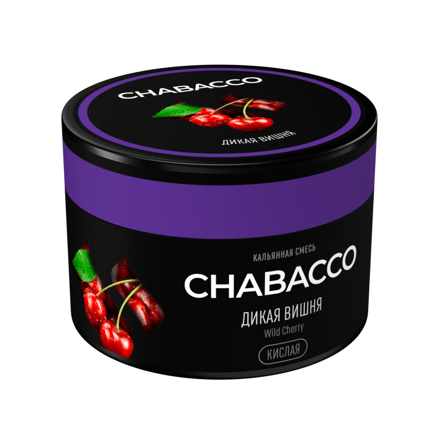 Chabacco Medium Wild Cherry (Дикая вишня), 40 гр
