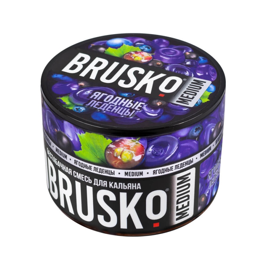 Brusko Medium Ягодные Леденцы 50 гр