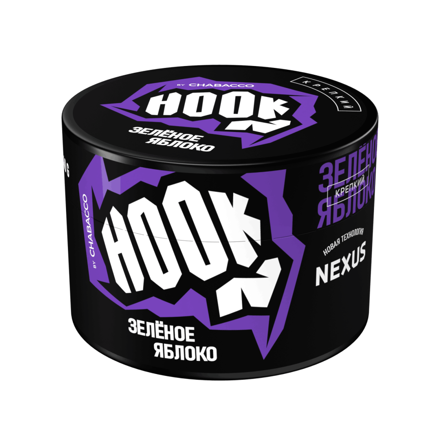 Hook 40 гр, Зелёное Яблоко