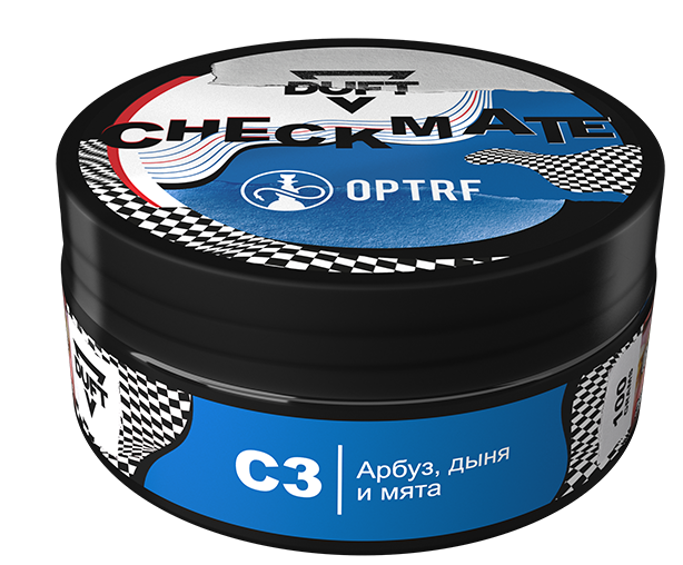 Duft CheckMate C3 (Арбуз Дыня Мята), 100 гр