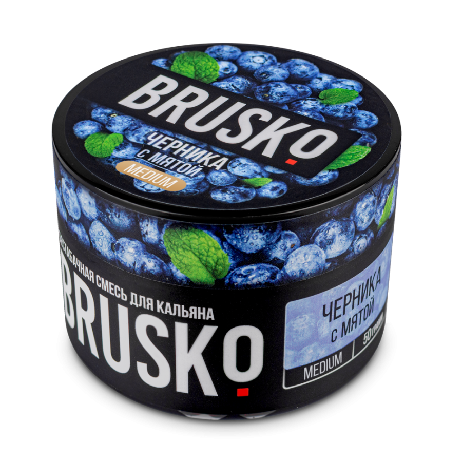 Brusko Medium Черника с Мятой 50 гр