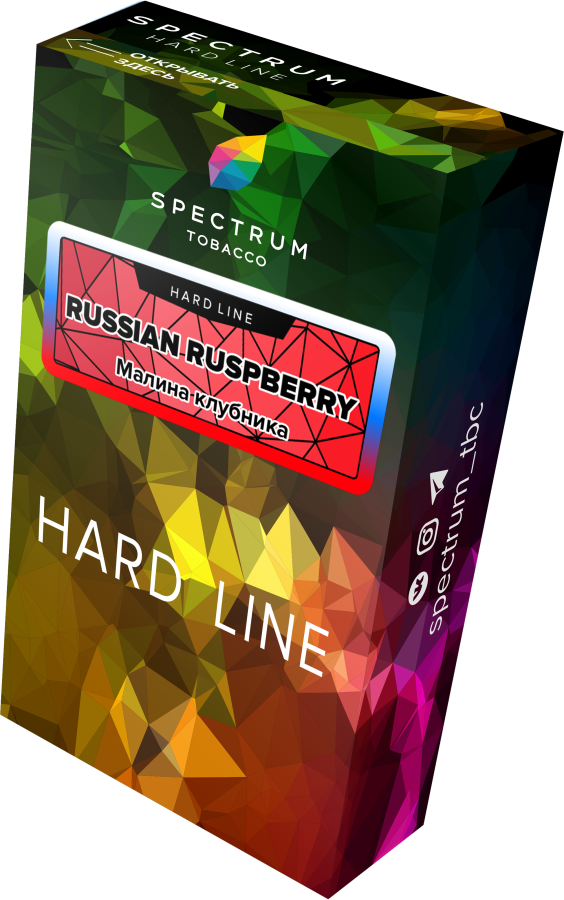 Spectrum Hard Line Russian Raspberry (Малина-Клубника), 40 гр