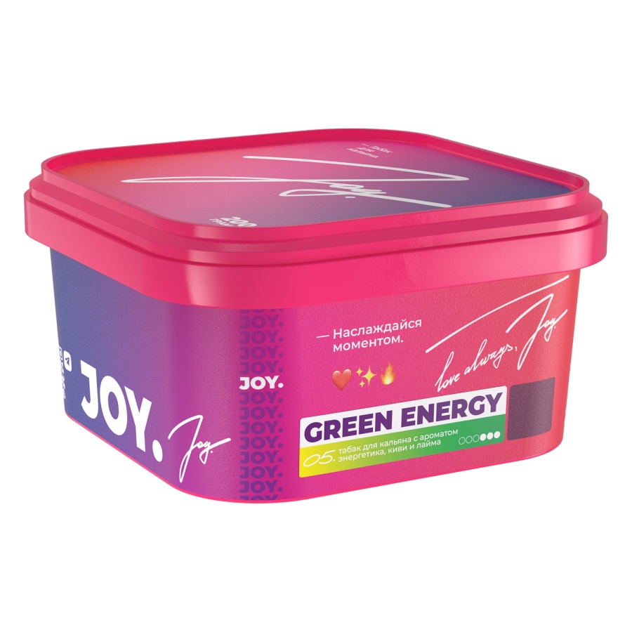 Joy Green energy (Энергетик,киви,лайм), 200 гр