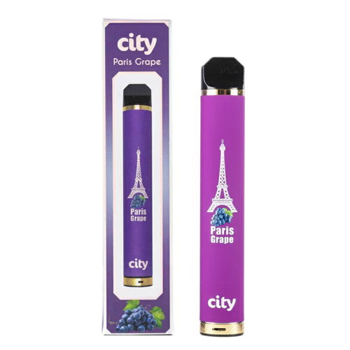 City Highway 0MG 1600 затяжек Salt 0% Париж - Виноград
