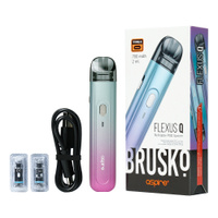Bruskо Flexus Q 700 mAh - Розово-голубой градиент