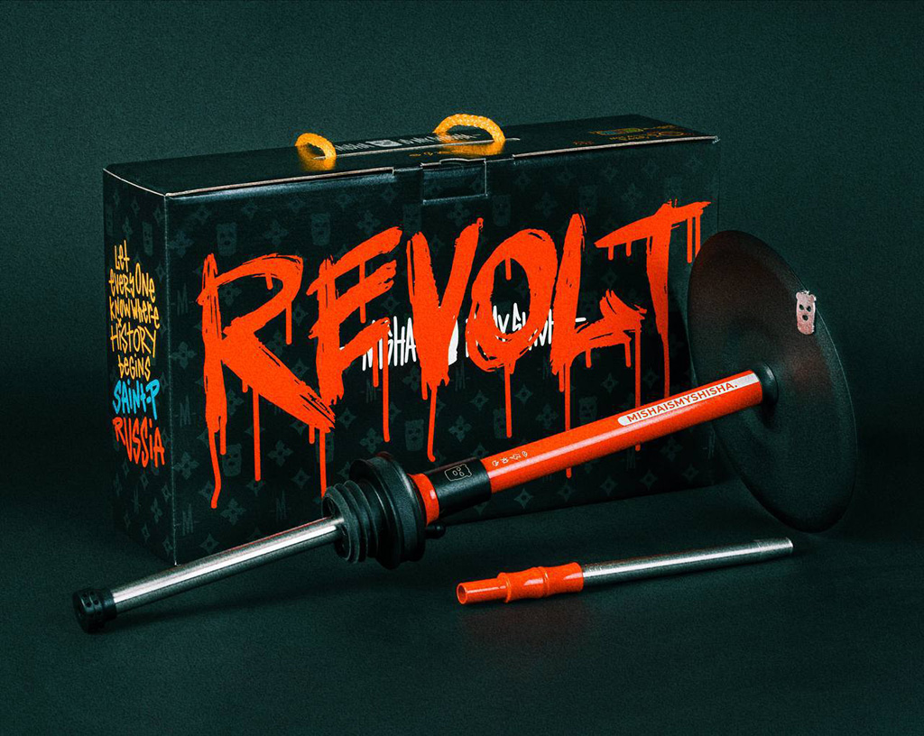 Кальян Alpha Hookah линейка MISHA Rebel & Revolt Кальян Alpha Hookah линейка MISHA Rebel & Revolt
