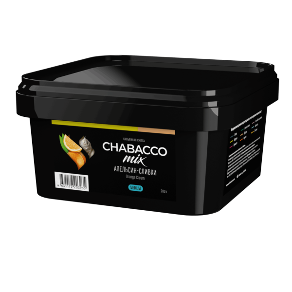 Chabacco Mix Orange Cream (Апельсин-сливки), 200 гр
