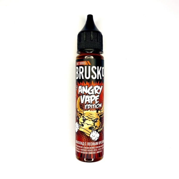 Жидкость Brusko Salt - 5, Шоколад с Лесным орехом, 30 мл