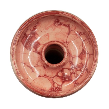 Чаша Облако Glaze Phunnel L - Розово-красный мрамор
