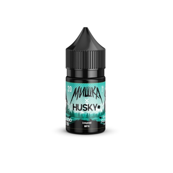 Жидкость МИШКА HUSKY 20мг Сладкая мята 30 мл