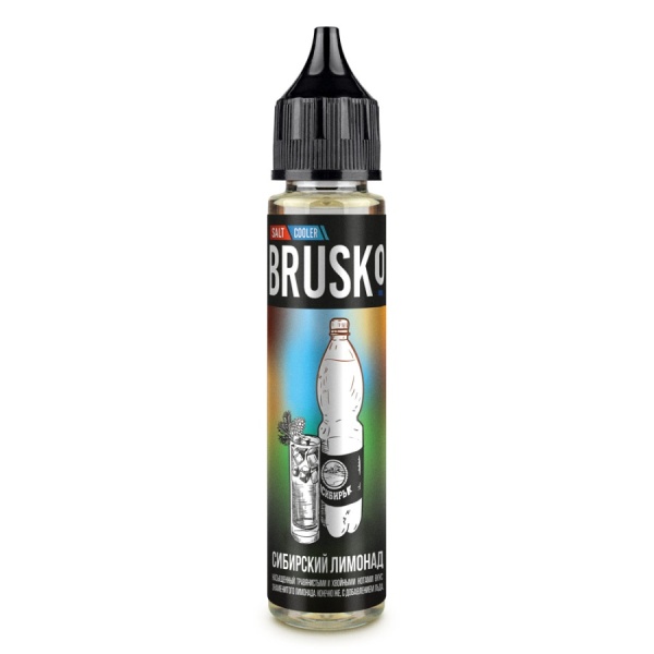 Жидкость Brusko Salt - 5, Сибирский лимонад, 30 мл