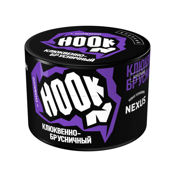 Hook 40 гр, Клюквенно-брусничный 