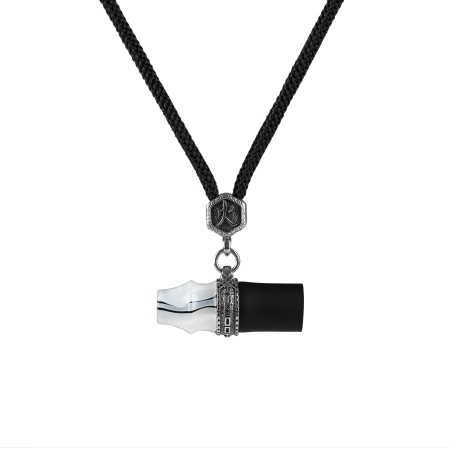 Мундштук Индивидуальный/персональный Japona Samurai Mini Cord White