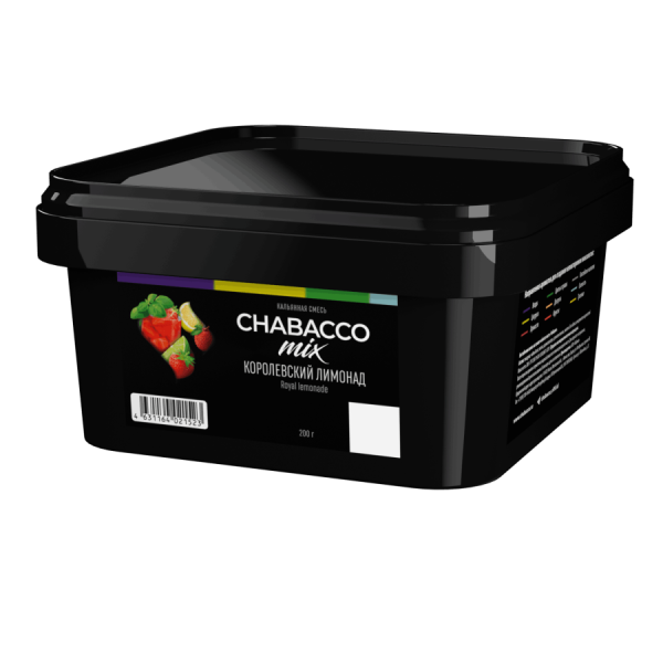 Chabacco Mix Royal lemonade (Королевский лимонад), 200 гр