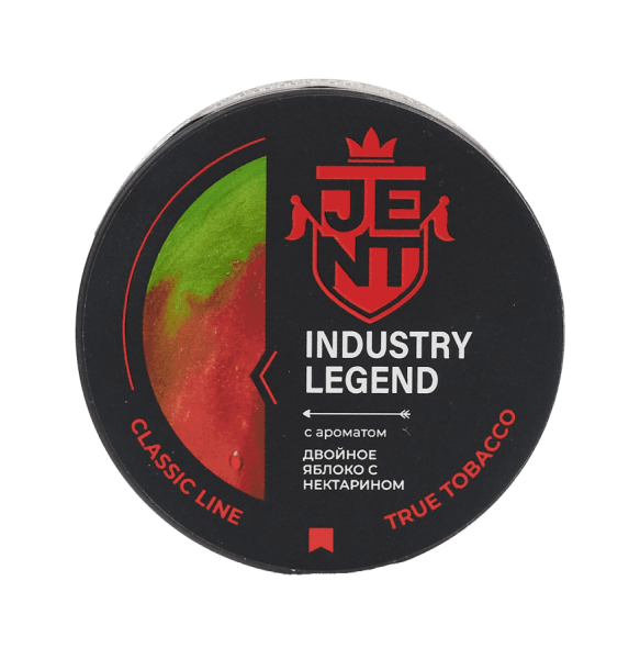Jent Classic Line с ароматом Двойное яблоко с нектарином (Industry legend), 25 гр