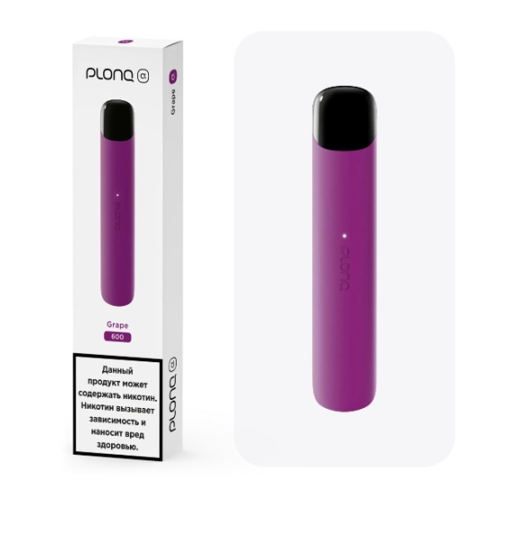 Plonq Alpha (до 600 затяжек) вкус Виноград