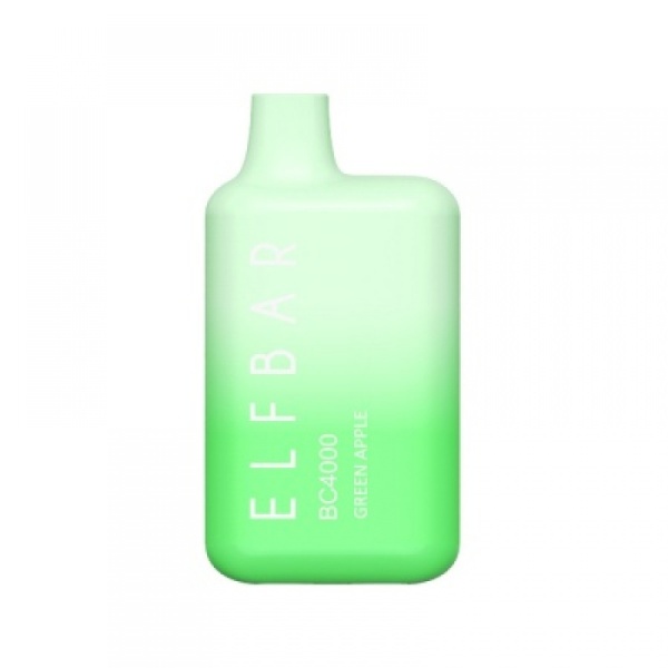 Elf Bar BC4000 Зеленое Яблоко