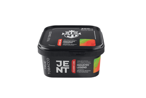 Jent Classic Line с ароматом Двойное яблоко с нектарином (Industry legend), 200 гр