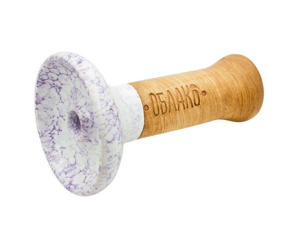 Чаша Облако Glaze Phunnel M - Бело-фиолетовый мрамор