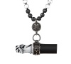 Мундштук Индивидуальный/персональный Japona Samurai Beads White