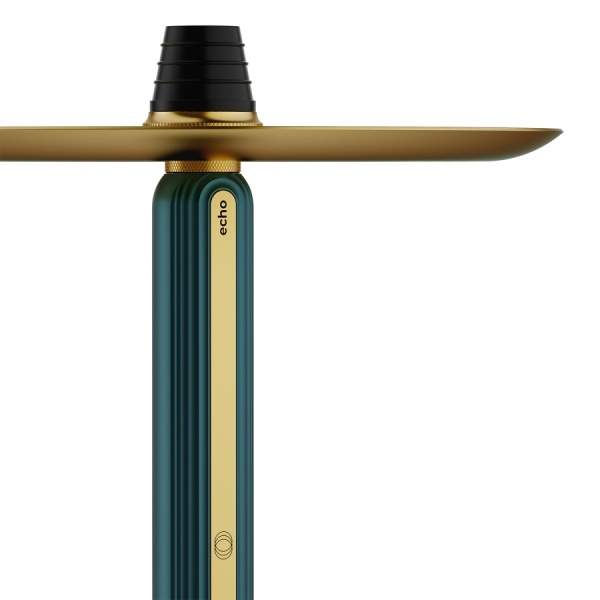 Кальян ALPHA HOOKAH - ECHO  GOLD Emerald Green