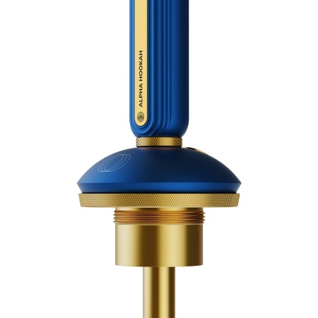 Кальян ALPHA HOOKAH - ECHO  GOLD Sapphire Blue