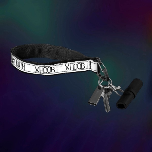 Промо Hoob Cyber Mini Lanyard | Светоотражающий брелок-ремешок